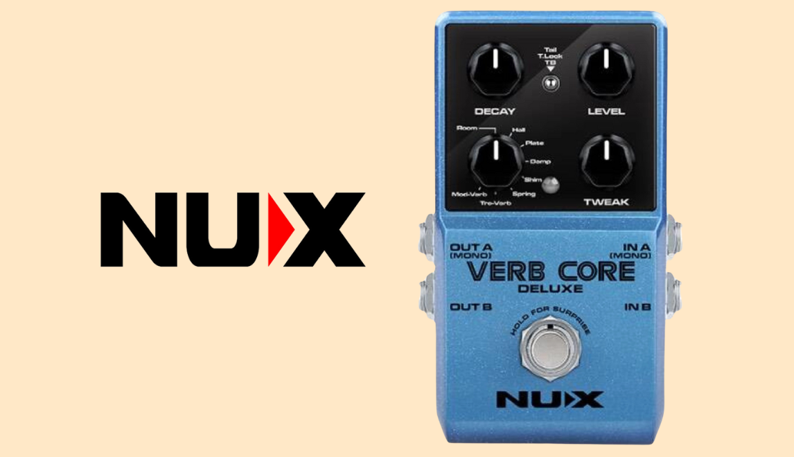 NUX VERB CORE DELUXE: Wszechstronny Efekt Reverb dla Kreatywnych Gitarzystów