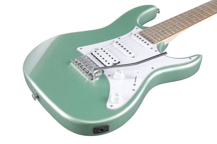 Zestaw gitara elektryczna Ibanez GRX40-MGN GIO Metallic Light Green z dedykowanym pokrowcem Ibanez IGB540-BK 