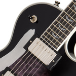 Epiphone Exclusive Bats in Flight Les Paul Custom Quilt Dark Purple Burst gitara elektryczna
