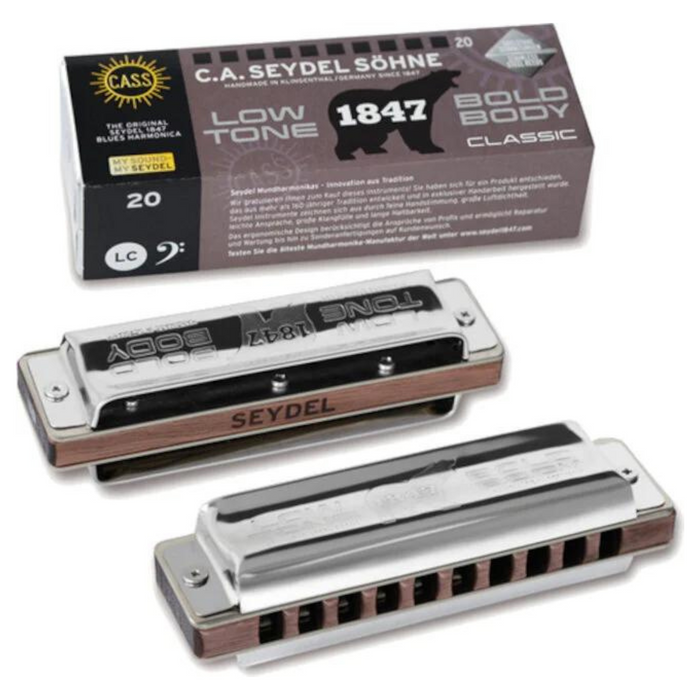 Harmonijka ustna Seydel 1847 Classic Low Tone LC