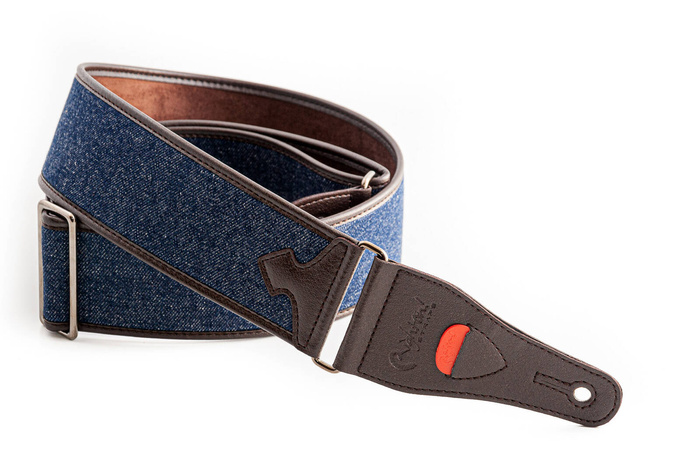 Pas do gitary RightOn Steady Series Talisman Denim niebieski