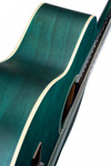 Zestaw gitara klasyczna 4/4 Ortega RST5MOC niebieska z pokrowcem