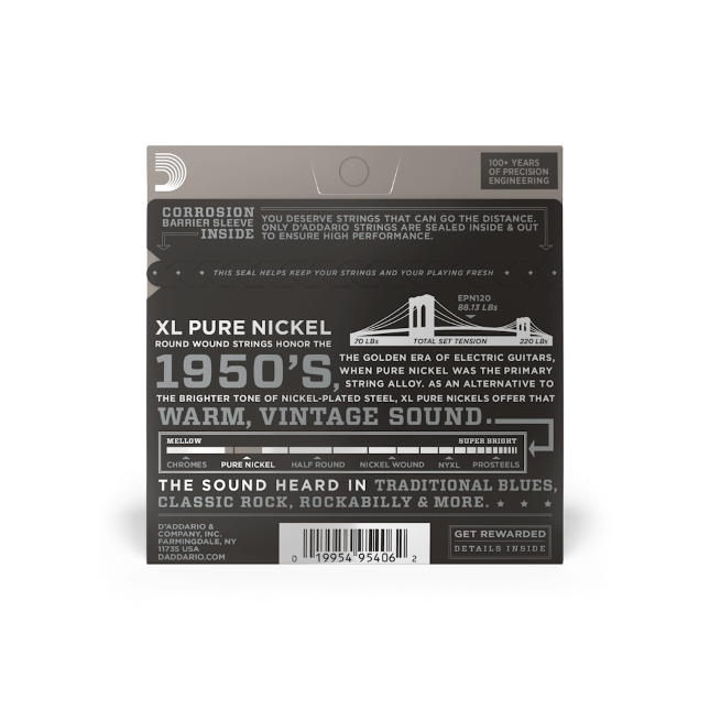Struny do gitary elektrycznej D'Addario EPN120 Super Light 09-41