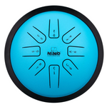 Bębenek metalowy Nino NINO981 Percussion Steel Tongue Drum 7'' niebieski