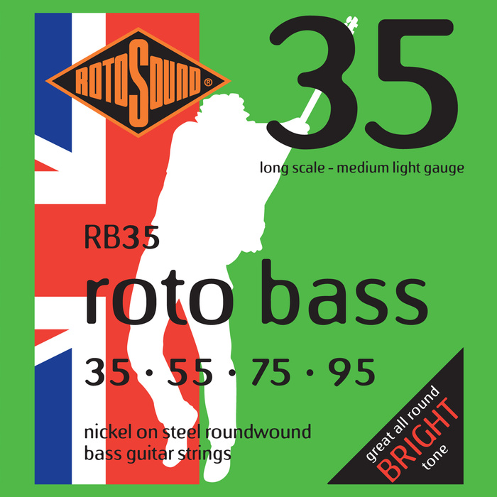 Struny do gitary basowej 35-95 ROTOSOUND RB35
