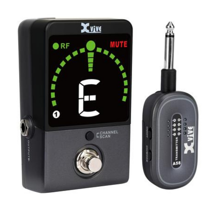 System bezprzewodowy do gitary Xvive P58 z efektem 5.8 GHz 