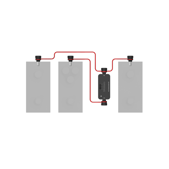 Konwerter do zasilania do pedalboardu D'Addario PW-XPNDPVB-01 Voltage Booster