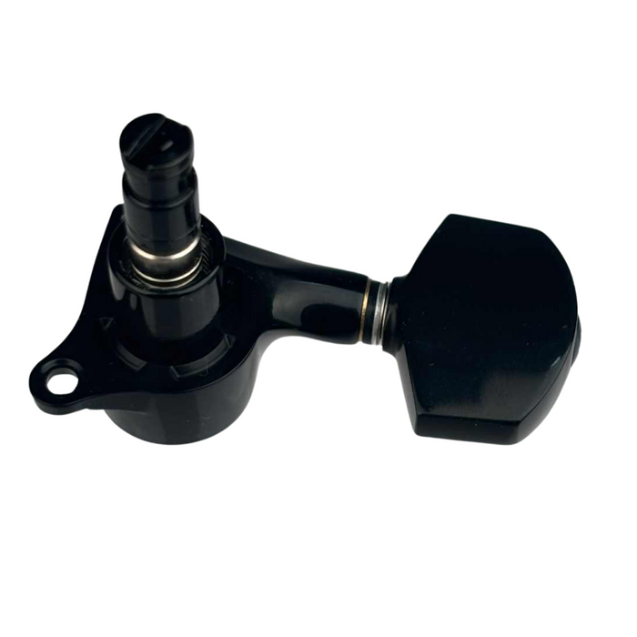 Klucze blokowane GOTOH SGS510Z-A01 HAPM czarne L3+R3 trzy lewe, trzy prawe klucze do gitary HAP-M