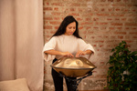 Handpan MEINL Sonic Energy Sensory HPSTL91 D Amara 9 Stainless Steel 440 Hz
