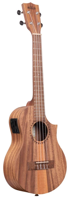 Ukulele tenorowe elektroakustyczne Kala Teak Tri-Top KA-TK-T-CE