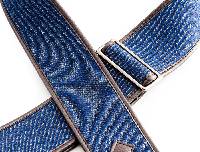 Pas do gitary RightOn Steady Series Talisman Denim niebieski