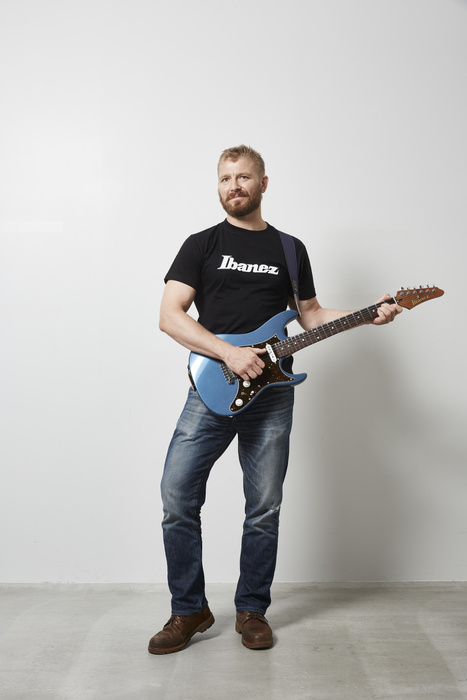 Koszulka Ibanez IBAT007L Logo czarna L