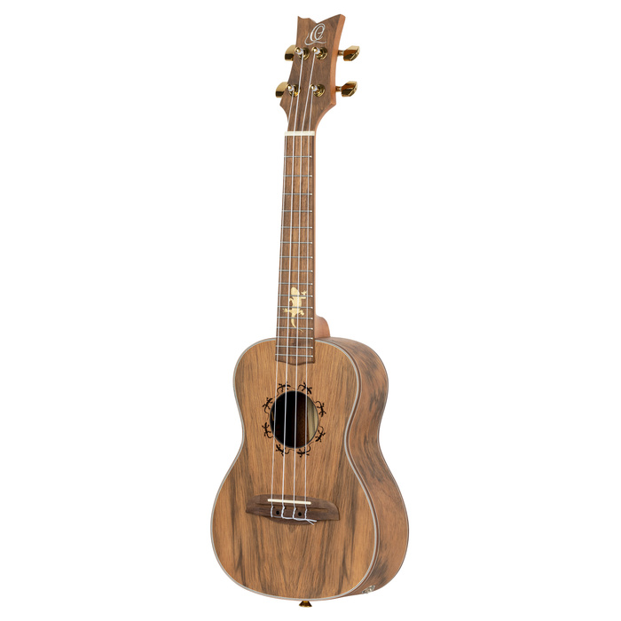 Ukulele koncertowe elektroakustyczne Ortega LIZARD-CC-GB paldao + pokrowiec