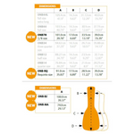 Pokrowiec na gitarę klasyczną 7/8 Ortega ONB78 101cm