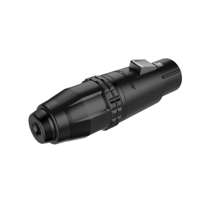 Wtyk XLR męski 3-pin wodoodporny IP67 Roxtone RX3MWP-BG