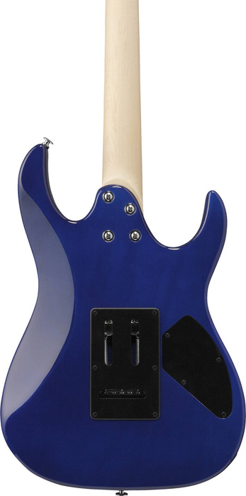 Gitara elektryczna leworęczna Ibanez GRX70QAL-TBB Transparent Blue Burst