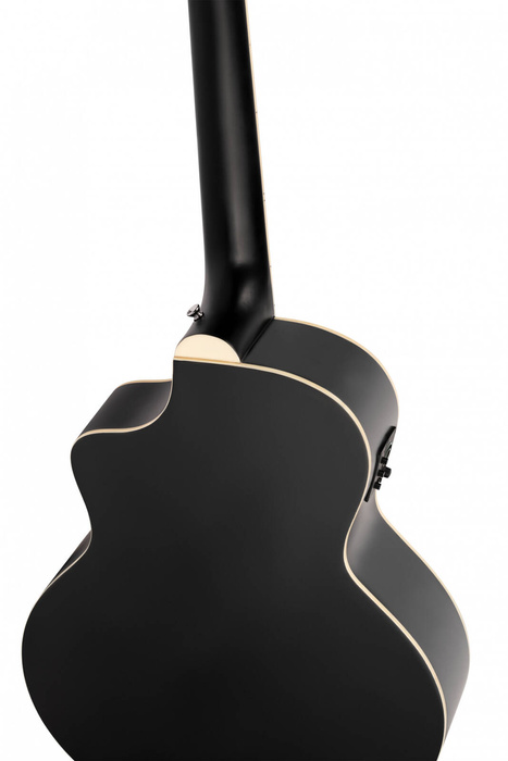 Gitara basowa elektroakustyczna Ortega D7CE-SBK-4 czarna