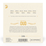 Struny do Arabic OUD D'Addario EJ95A Normal Tension 11 strun
