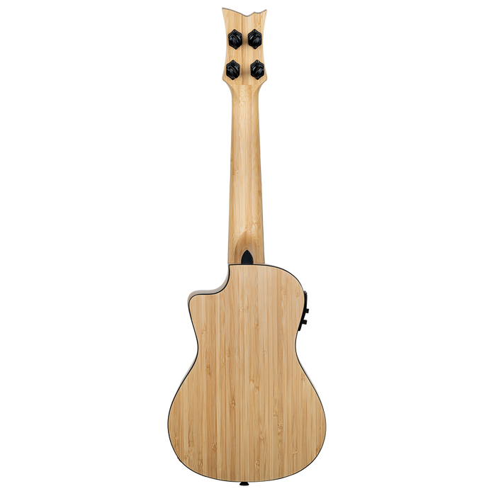 Ukulele koncertowe elektroakustyczne Ortega RUNAB-CC Bamboo lity bambus + pokrowiec