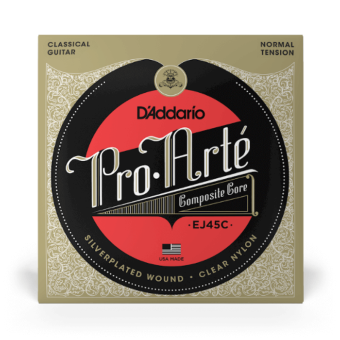 Struny do gitary klasycznej D'Addario EJ45C Normal Tension 28-44