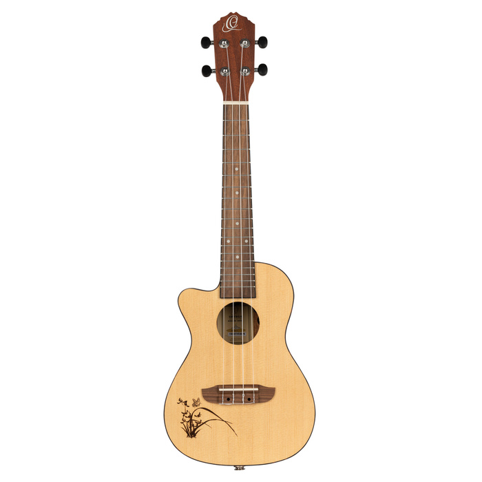 Ukulele koncertowe Ortega RU5CE-L Sapele Natural dla leworęcznych