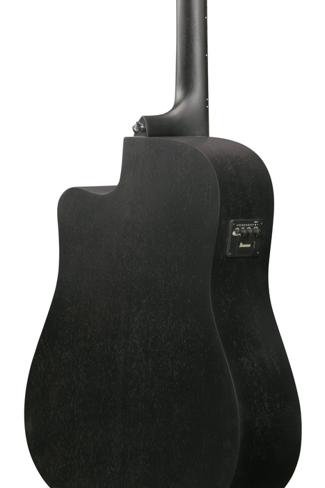 Gitara elektroakustyczna Ibanez V44CE-WK Weathered Black Open Pore