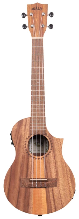 Ukulele tenorowe elektroakustyczne Kala Teak Tri-Top KA-TK-T-CE