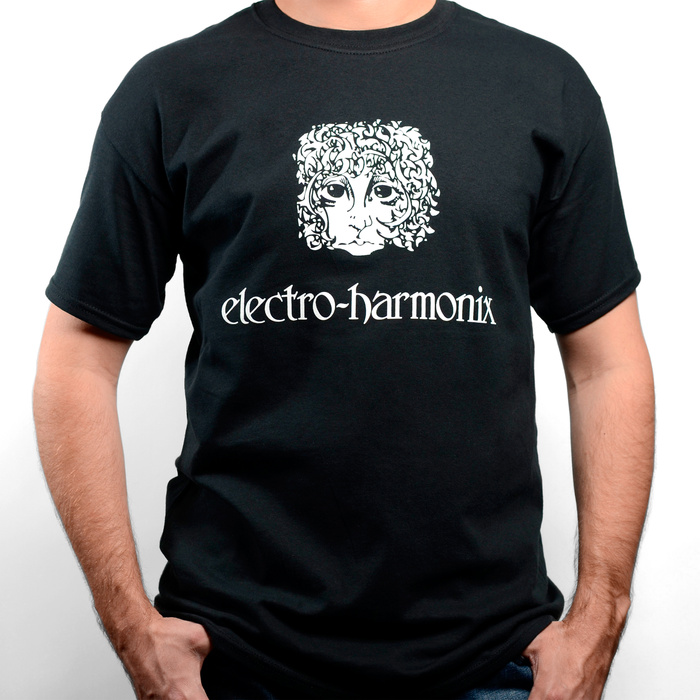 T-shirt Electro Harmonix czarna z logo rozmiar M