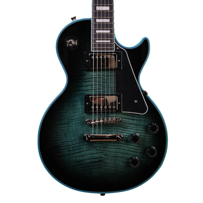 Epiphone EXCLUSIVE Les Paul Custom Widow (z Premium Gig Bag) Indigo Burst gitara elektryczna