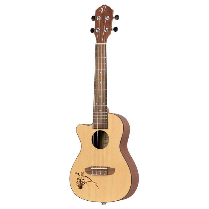 Ukulele koncertowe Ortega RU5CE-L Sapele Natural dla leworęcznych