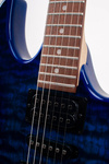 Zestaw gitara elektryczna Ibanez GRX70QA-TBB z dedykowanym pokrowcem Ibanez IGB540-BK
