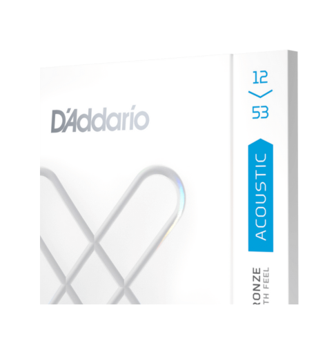 Struny do gitary akustycznej D'Addario XSAPB1253 Phosphor Bronze Light 12-53