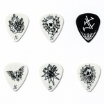 Kostki do gitary James Hetfield Pick Tin Dunlop JPH01T088 - 6 sztuk 0.88mm