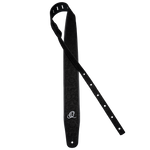 Pas do gitary skórzany Ortega OSBY-1 Byzantine Black czarny