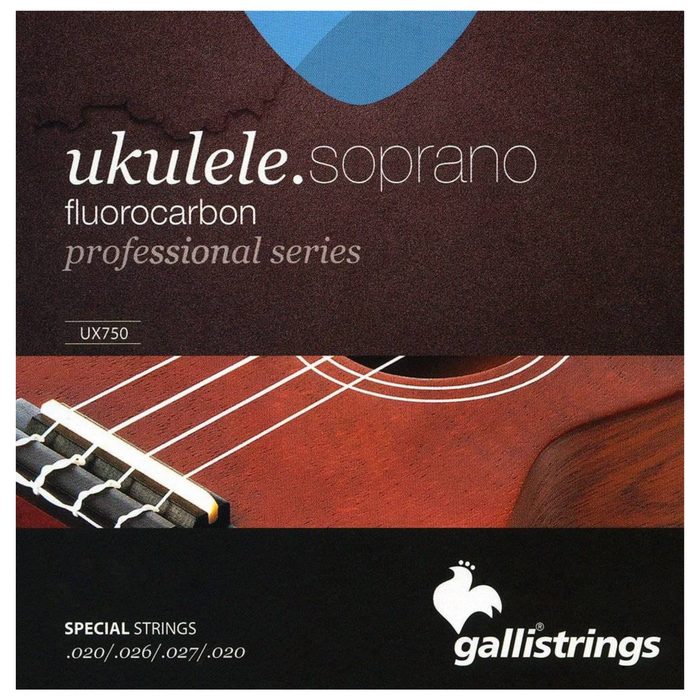 Galli UX750 - struny do ukulele sopranowego