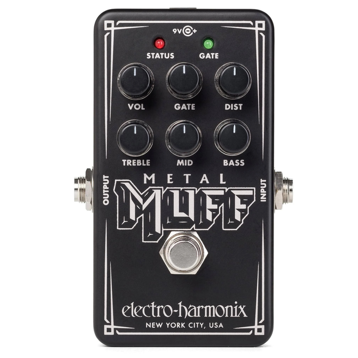 Nano Metal Muff Electro Harmonix efekt gitarowy Distortion z bramką szumów