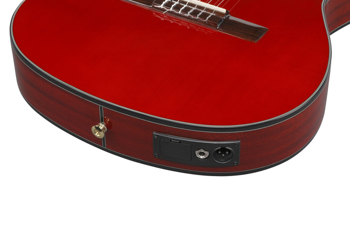 Gitara elektroklasyczna Ibanez GA35TCE-SRR Sapphire Red High Gloss