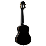 Ukulele koncertowe Ortega RUOX-CC Onyx czarne połysk świerk/mahoń + pokrowiec