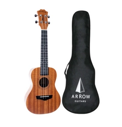 Ukulele koncertowe z pokrowcem Arrow MH10 MH Mahogany Concert