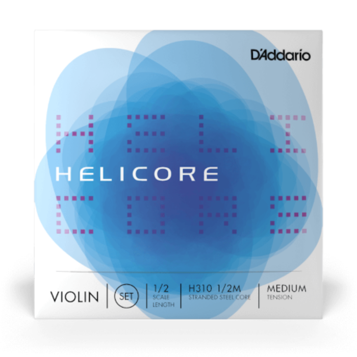 Struny do skrzypiec 1/2 D'Addario Helicore H310 1/2M Medium Tension