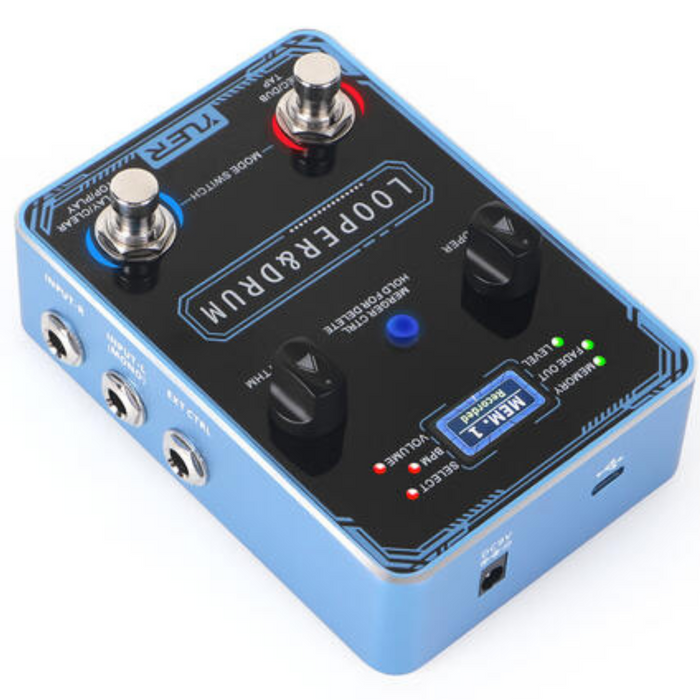 Efekt gitarowy Yuer YU XS 04 Looper Drum