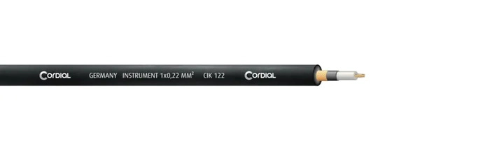 Kabel instrumentalny Cordial CIK 122 1x0,22mm²