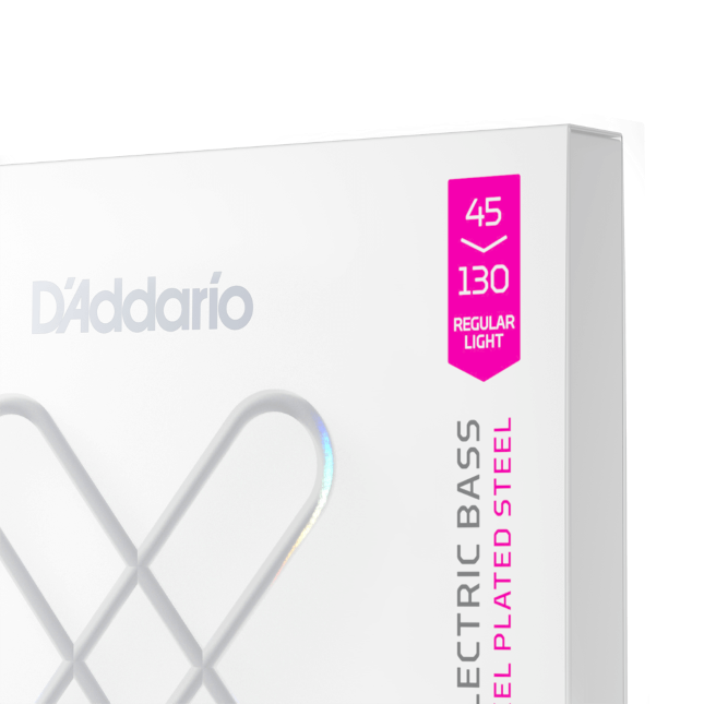 Struny do gitary basowej D'Addario XSB45130 45-130 Long Scale 5 strun