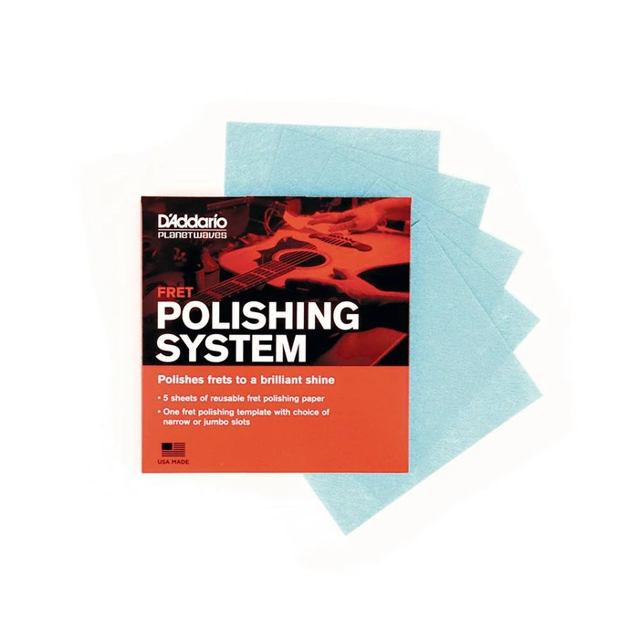 D'Addario PW-FRP system polerowania progów  5-Pack z szablonami do polerowania