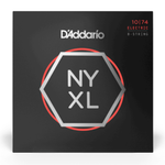 Struny do gitary elektrycznej D'Addario NYXL1074 Light Top/Heavy Bottom 8 strun 10-74