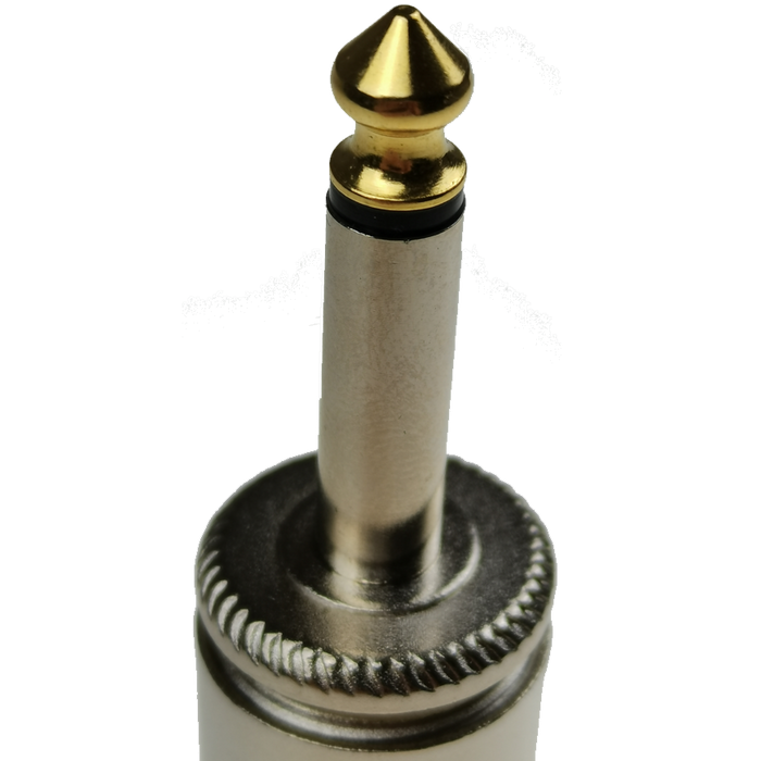 Wtyk Jack 6.3 mm mono niklowany Roxtone RJ015M