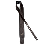 Pas do gitary skórzany Ortega OSCU-3 Dark Brown Lizzy ciemnobrązowy