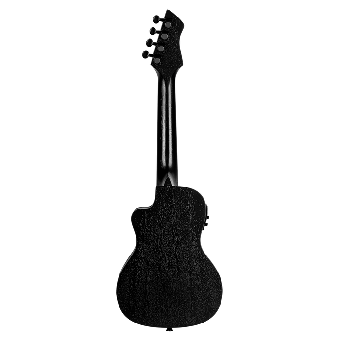 Ukulele koncertowe elektroakustyczne Ortega RUHZ-CE-SBK Horizon okoume czarne