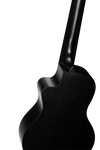 Ukulele koncertowe elektroakustyczne Ortega RUHZ-CE-SBK Horizon okoume czarne