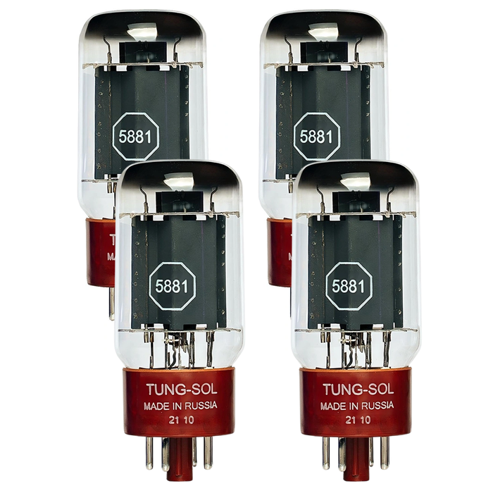 5881 Tung-Sol Platinum Matched lampa elektronowa dobrana kwadra